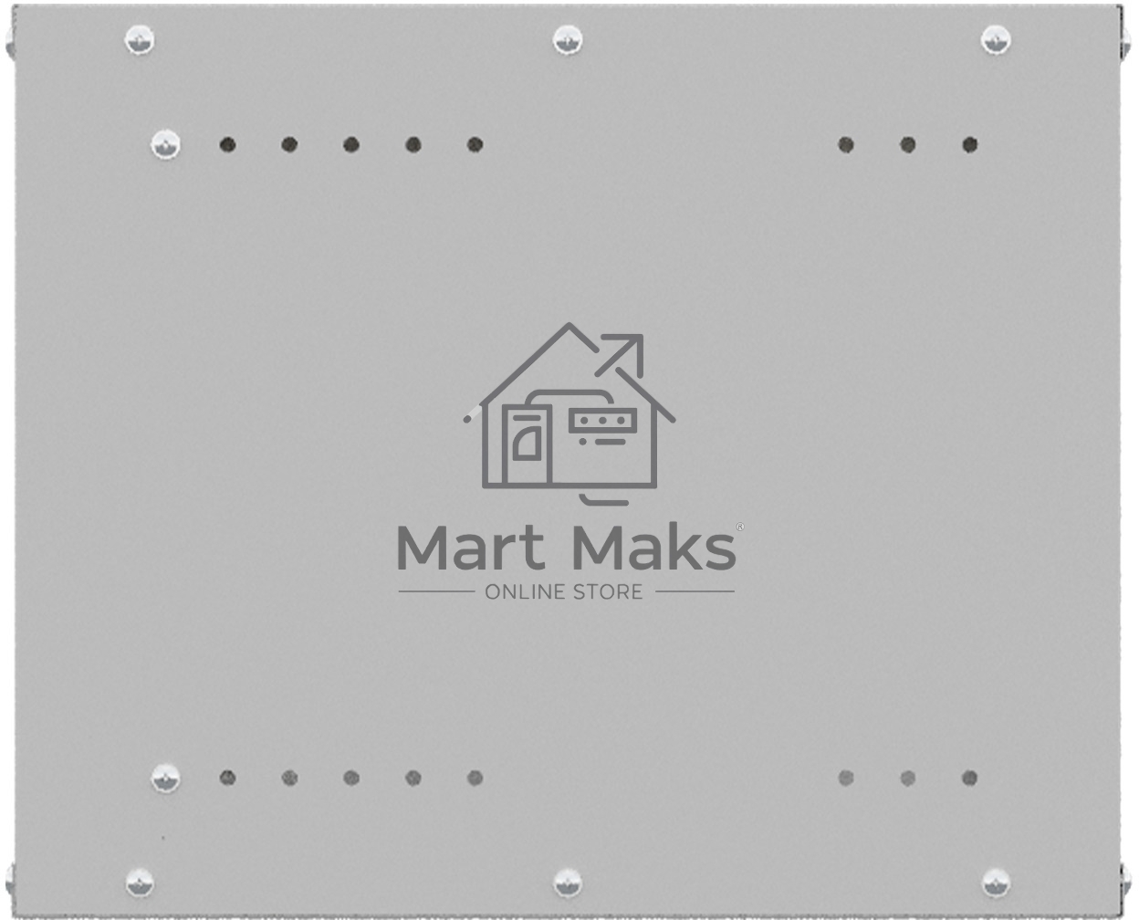Шкаф коммутационный NTSS LIME (NTSS-WL6U5545GS) настенный 6U 550x450мм пер.дв.стекл несъемн.бок.пан. 30кг серый 110град.