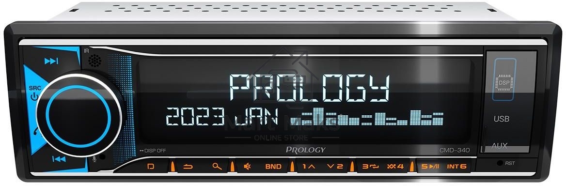 Автомагнитола Prology CMD-340 1DIN 4x55Вт