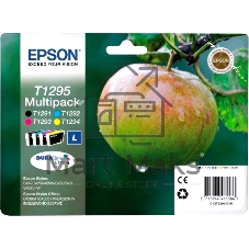 Набор картриджей Epson C13T12954012 черный/голубой/пурпурный/желтый