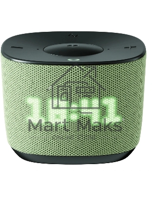 Умная колонка Sber Boom Home, 8Вт, с экраном, 1 динамик, часы, мультирум, TWS, Zigbee хаб, Wi-Fi, Bluetooth 5.0, Zigbee, Салют, фисташковый