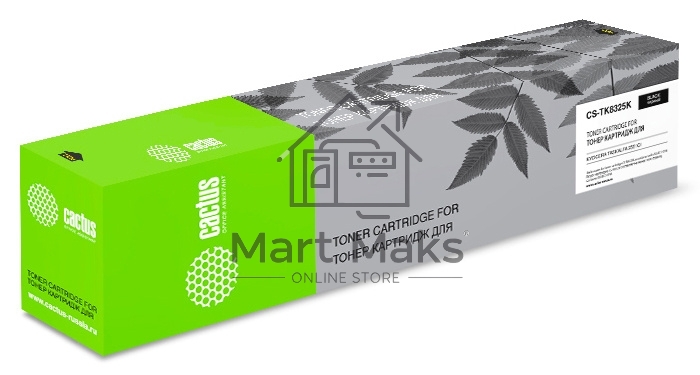 Картридж лазерный Cactus CS-TK8325K черный (18000 стр.) для Kyocera Taskalfa-2551CI