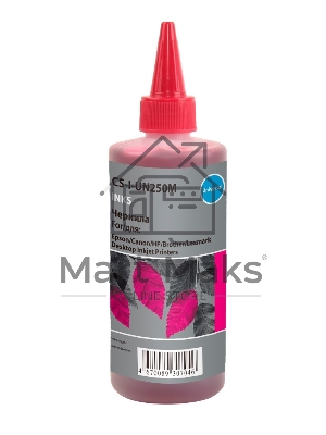 Чернила Cactus CS-I-Un250M пурпурный 250мл для HP/Lexmark/Canon/Epson/Brother