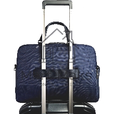 Деловая сумка Piquadro Orion CA6624S136/BLU с отделением для ноутбука синий ткань/натур.кожа