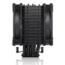Кулер для процессора Noctua NH-U12A chromax черный, 120 мм, медь, 450-2000 об/мин, 22.6 дБ, 4 pin PWM, 169 Вт, высота 158 мм