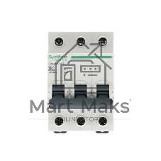Выключатель автоматический модульный 3п C 63А 4.5кА City9 Set 400В SE C9F34363
