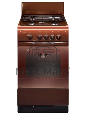 Плита газовая Gefest ПГ 3200-08 К19 коричневый, конфорок 4 шт, духовка 42 л, 50 см x 85 см x 53 см