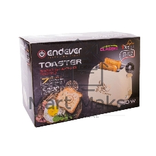 Тостер Endever Skyline ST-107 бежевый, 850 Вт, 2 слота