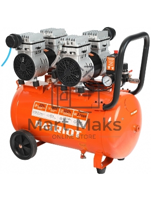 Компрессор поршневой Patriot WO 50-300 безмасляный 300л/мин 50л 2000Вт оранжевый