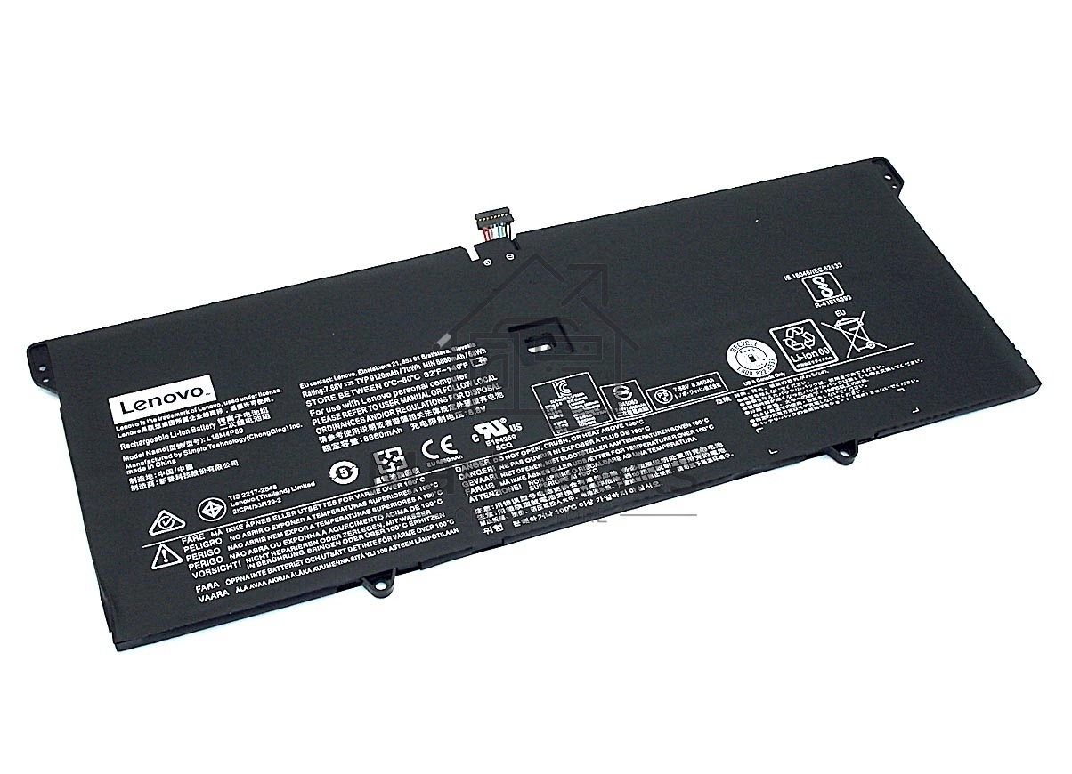 Аккумуляторная батарея для ноутбука Lenovo YOGA 6 Pro-13IKB 7.68V 9120mAh