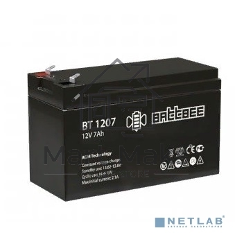 Батарея BattBee (Delta) BT 1207 (807280)
