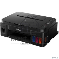 МФУ струйное Canon PIXMA G3416 (2315C052), А4, цветной, печ. 8.8 стр/мин. (ч/б) 5 стр/мин. (цвет), скан. до 3 стр/мин., 4800x1200 dpi (печать) 1200х600 dpi (скан.), USB, Wi-Fi