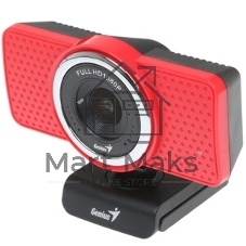 Веб-камера Genius eCam 8000 1920x1080, 30 кадр/с, USB Type-A, микрофон (шумоподавление), универсальное крепление