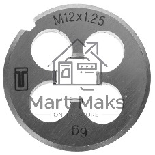 Плашка Сибртех М12x1,25 мм