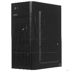 Компьютерный корпус Digma DCC-MD301 черный без БП ATX 1x80мм 4x120мм 1xUSB 2.0 1xUSB 3.0 audio