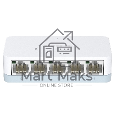 Коммутатор D-Link DES-1005C/C2A, 5×100 Мбит/с, неуправляемый