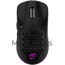 Мышь беспроводная Oklick 900GMW черный, 26000 dpi, радиоканал, Bluetooth, USB, кнопки - 6