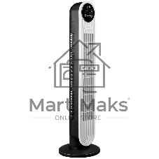 Вентилятор Centek CT-5083 белый/чёрный, напольный, 48 Вт, 3 скорости, колонный