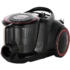 Пылесос Bosch BGS41POW1 черный/красный, 350/700 Вт, уборка сухая, пылесборник контейнер 2.4 л