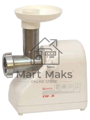 Мясорубка электрическая Белвар КЭМ-36/220-4-30, 1000 Вт, насадка для теста, колбас, шинковка, ф-ция реверс