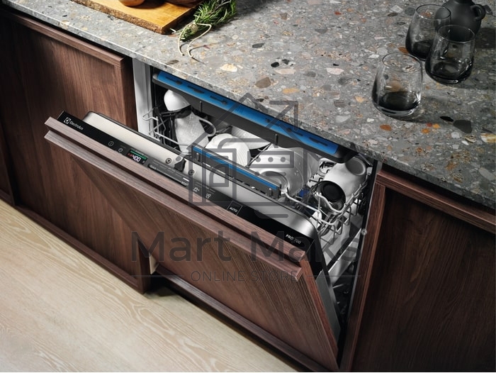 Встраиваемая посудомоечная машина Electrolux EES48200L, серебристый, 59.6 см, 14 компл., 46 дБ, класс E