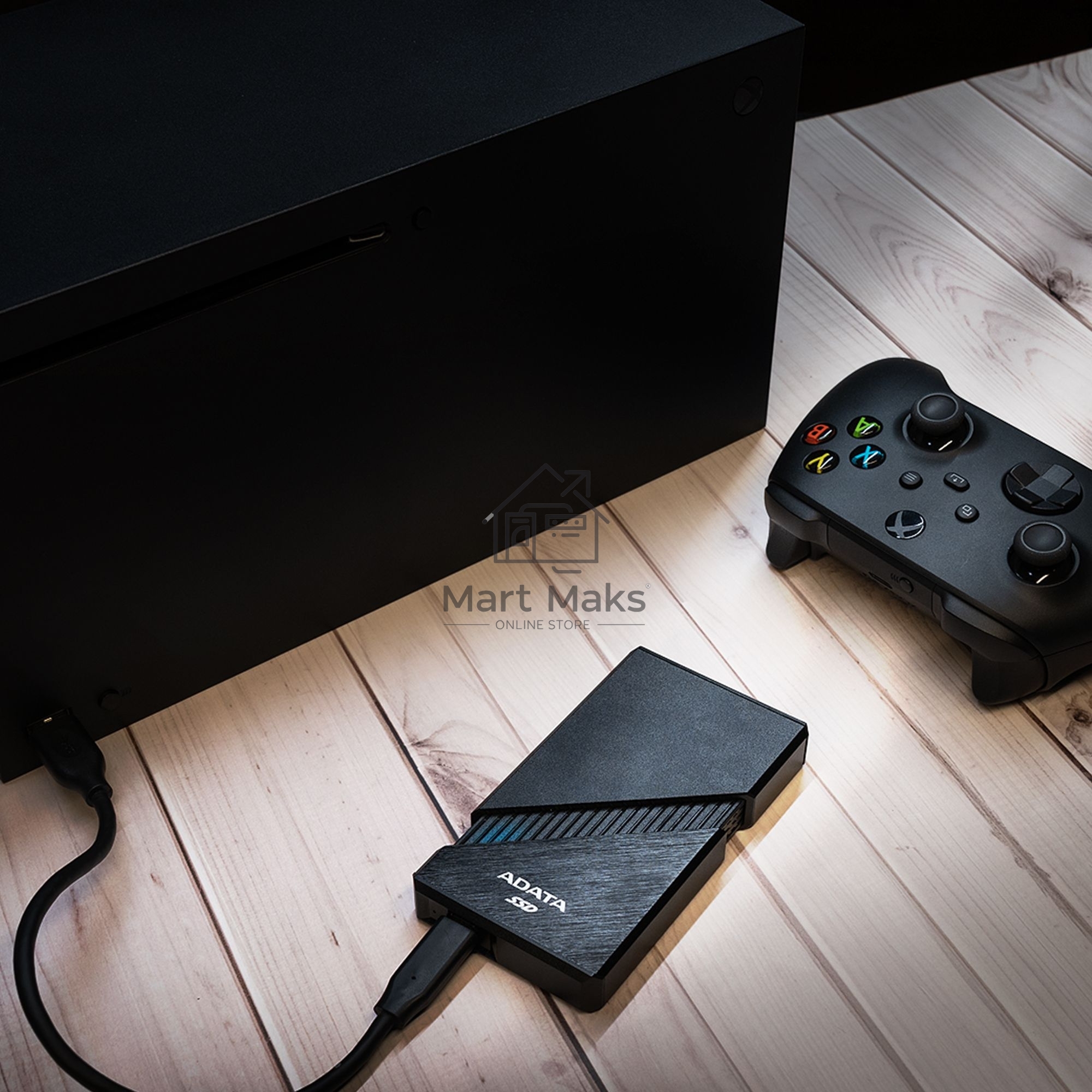 Накопитель SSD ADATA USB-C 1TB EXT. черный SE920-1TCBK