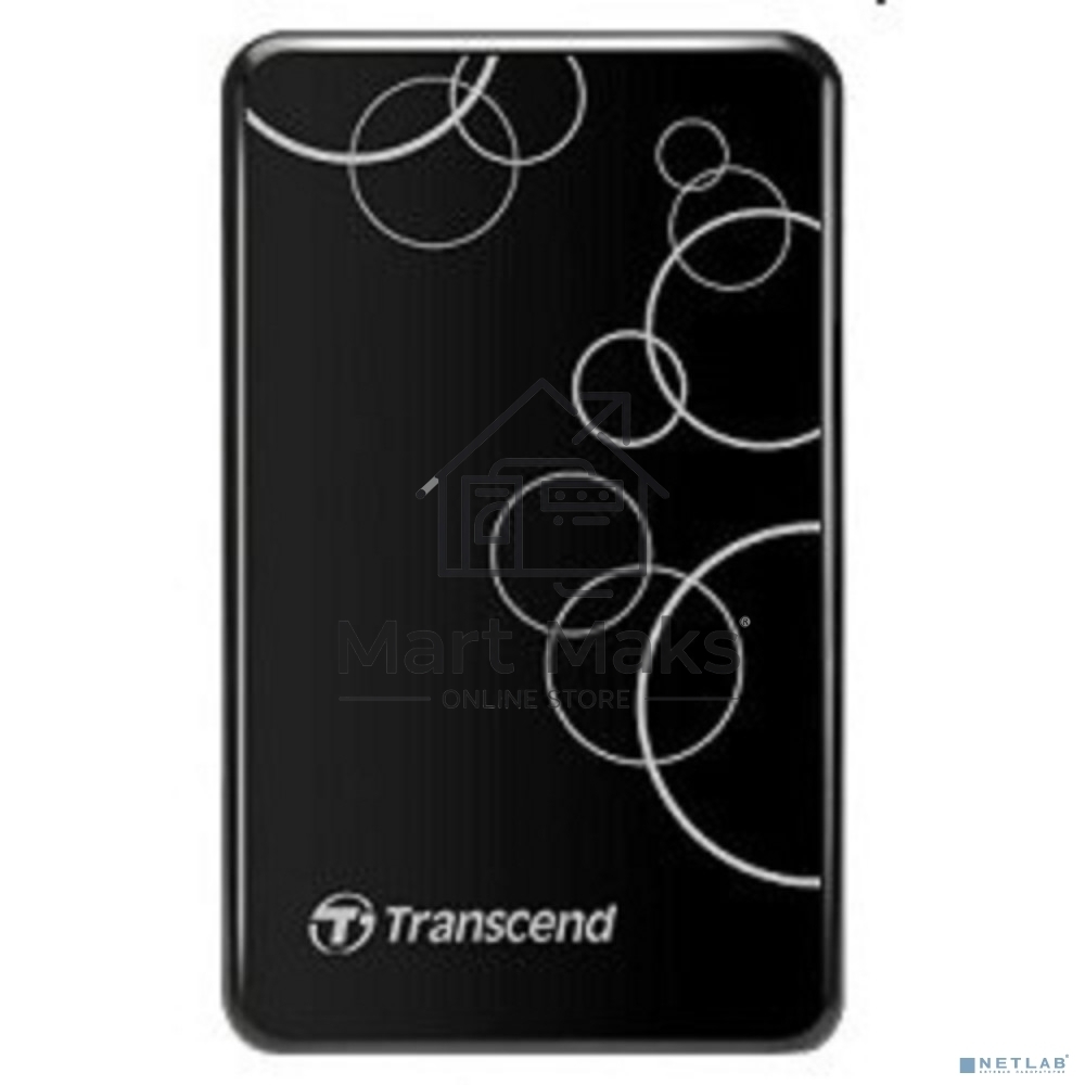 Внешний Жесткий диск Transcend USB 3.0 1Tb TS1TSJ25A3K StoreJet 25A3 2.5