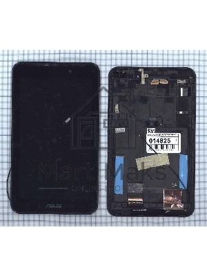 Модуль (матрица + тачскрин) для Asus Fonepad 7 FE170CG / MeMO Pad 7 ME170C черный с рамкой