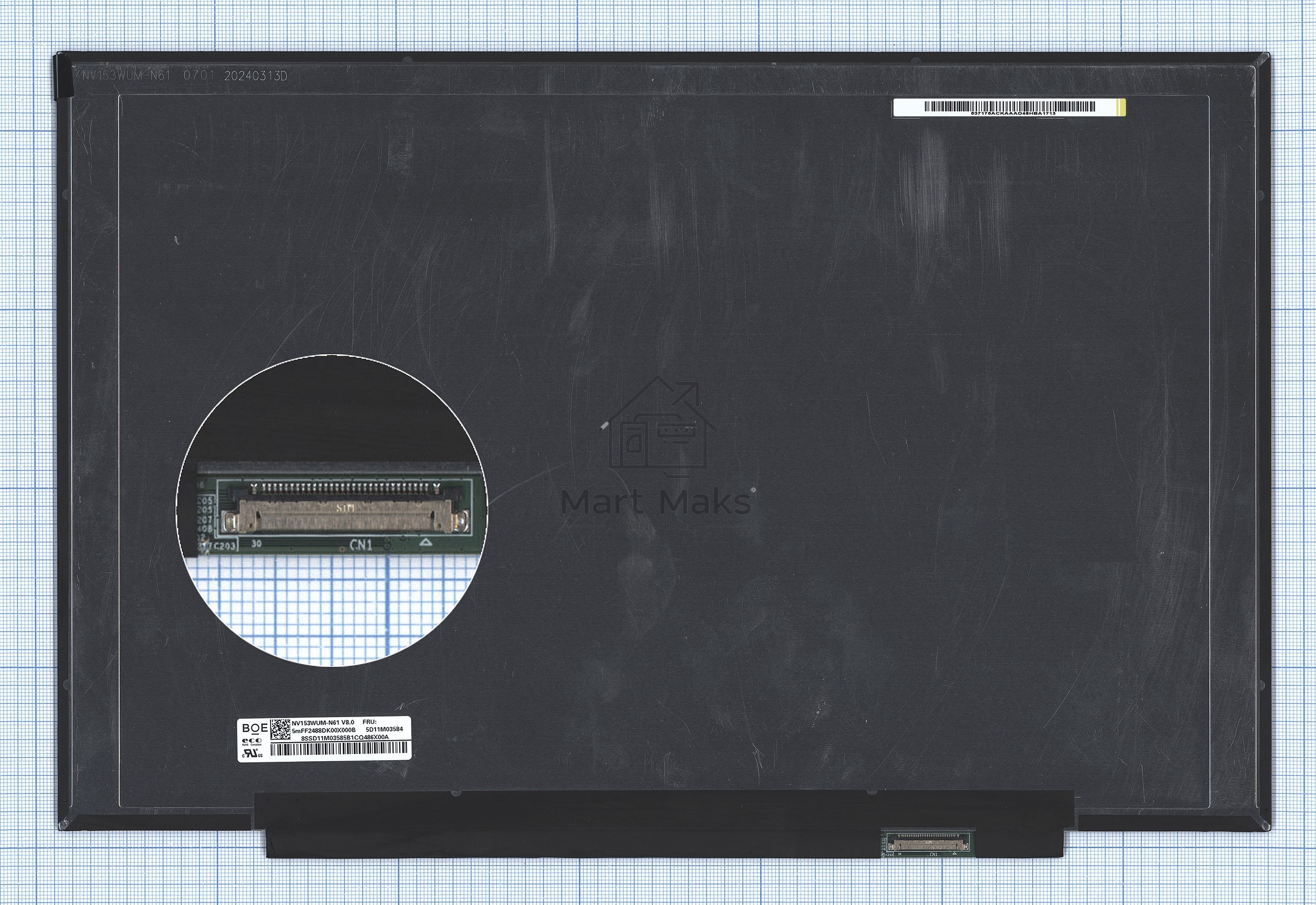 Матрица NV153WUM-N61
