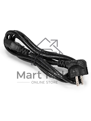 Кабель питания ExeGate Power PC-1,8P (Евровилка угловая Schuko->C13, VDE-250V-3*1.0мм2, медь, черный, 16A, 1.8м)