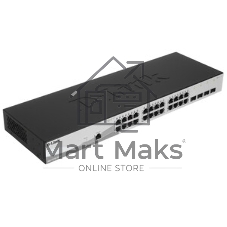 Коммутатор D-Link DGS-1210-28/ME/B2A, 24×1 Гбит/с + 4×1 Гбит/с SFP, управляемый