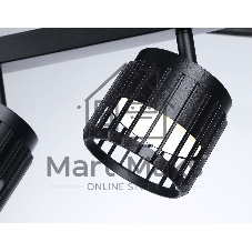 Светильник Ambrella light TN71168/3 BK черный GX53/3 400*100*125