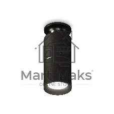 Светильник Ambrella Light XS6302200 SBK/PBK черный песок/черный полированный MR16 GU5.3 (N6902, C6302, A2061, N6102)