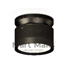 Светильник Ambrella Light XS8102050 SBK/PBK черный песок/черный полированный GX53 (N8902, C8102, N8113)