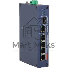Коммутатор Dahua DH-CHS4106-4ET-60, 1×1 Гбит/с, управляемый