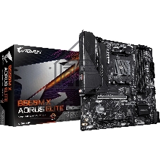 Материнская плата Gigabyte B550M X AORUS ELITE, AM4, AMD B550, 4xDDR4, 4xSATA, 2xM.2 PCIe 4.0/3.0, 1xPCIe 4.0 x16, 1xPCIe 3.0 x4, 1xHDMI, 1xDisplayPort, 1x 2.5Gb LAN, 4xUSB 3.2 Gen 1, 1xUSB Type-C 3.2 Gen 1, 2xUSB 2.0, 3x3.5 мм, 7.1, microATX