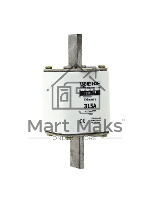 Вставка плавкая ППН-37 400А габарит 2 EKF fus-37/400