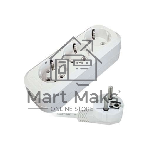 Удлинитель 3х10м с заземл. 16А IP20 E-303 АБС-пл. ПВС 3х1 UNIVersal 9631980