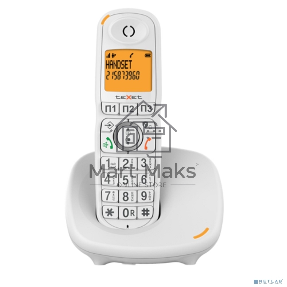 Радиотелефон teXet TX-D8905A белый