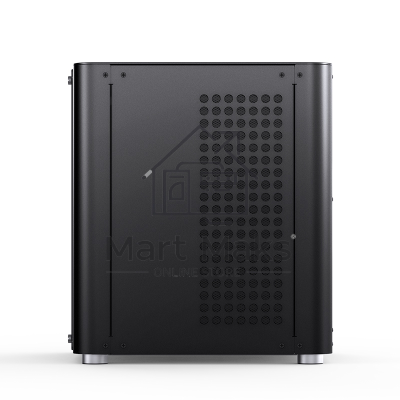 Корпус без блока питания Корпус JONSBO TK-1 Black 2.0 MATX без БП, mini-ITX, micro-ATX, черный