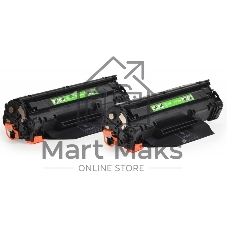 Картридж лазерный Cactus CS-CE278AD черный (2x2100 стр.) для HP LaserJet P1566/P1606w