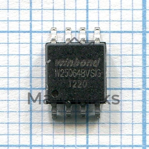 Микросхема ПЗУ W25Q64B