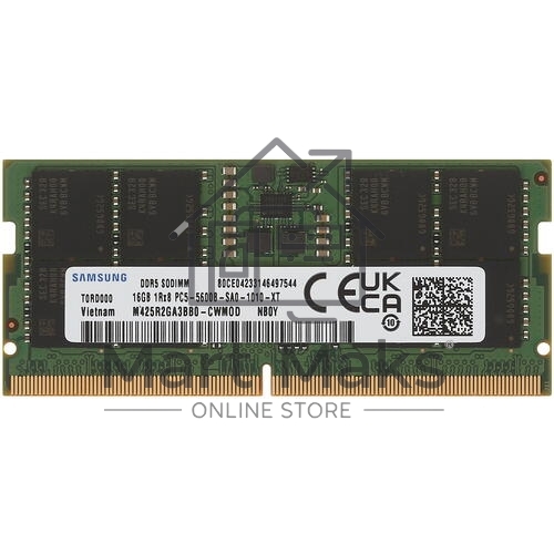 Оперативная память Samsung, DDR5, 32GB (1x32GB), 5600MHz, CL40, SO-DIMM