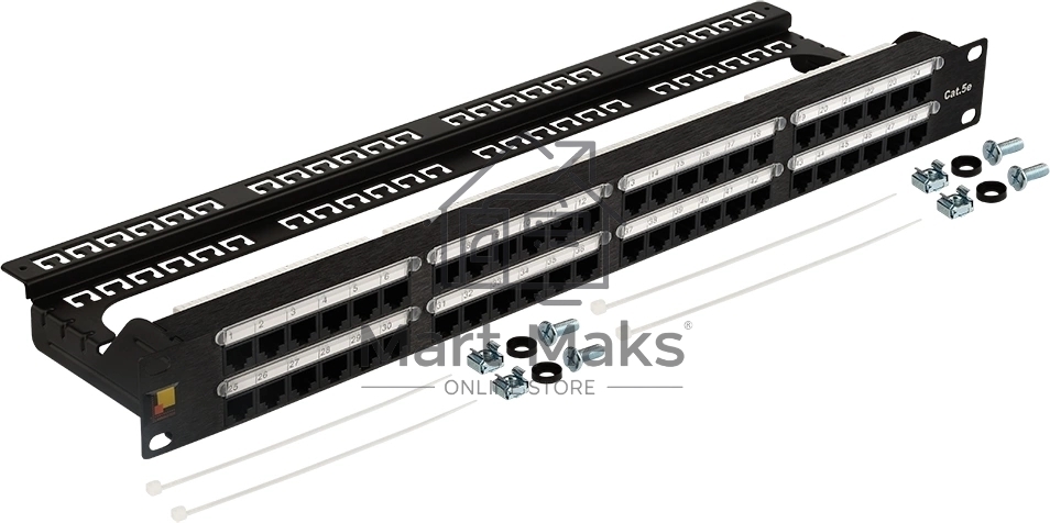 Патч-панель Lanmaster LAN-PPC48U5E 19