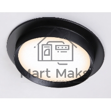 Светильник Ambrella light TN5227 BK черный GX53 D110*35
