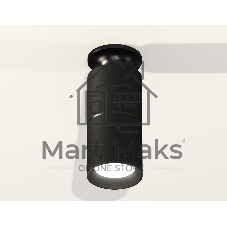 Светильник Ambrella Light XS6302200 SBK/PBK черный песок/черный полированный MR16 GU5.3 (N6902, C6302, A2061, N6102)