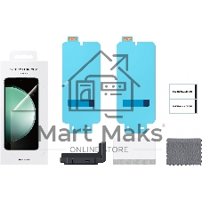 Защитная пленка для экрана Samsung прозрачный для Samsung Galaxy S23 FE прозрачный 2шт. (EF-US711CTEGRU)