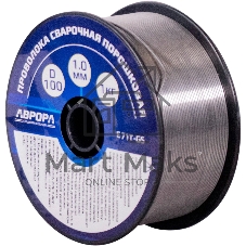 Проволока свар. Aurora E71T-GS D1мм 1000гр (39779)