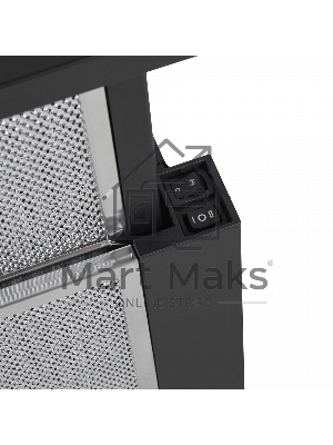 Вытяжка встраиваемая Maunfeld VS Fast 60 черный, 60 см, 850 куб. м/ч, 47 дБ