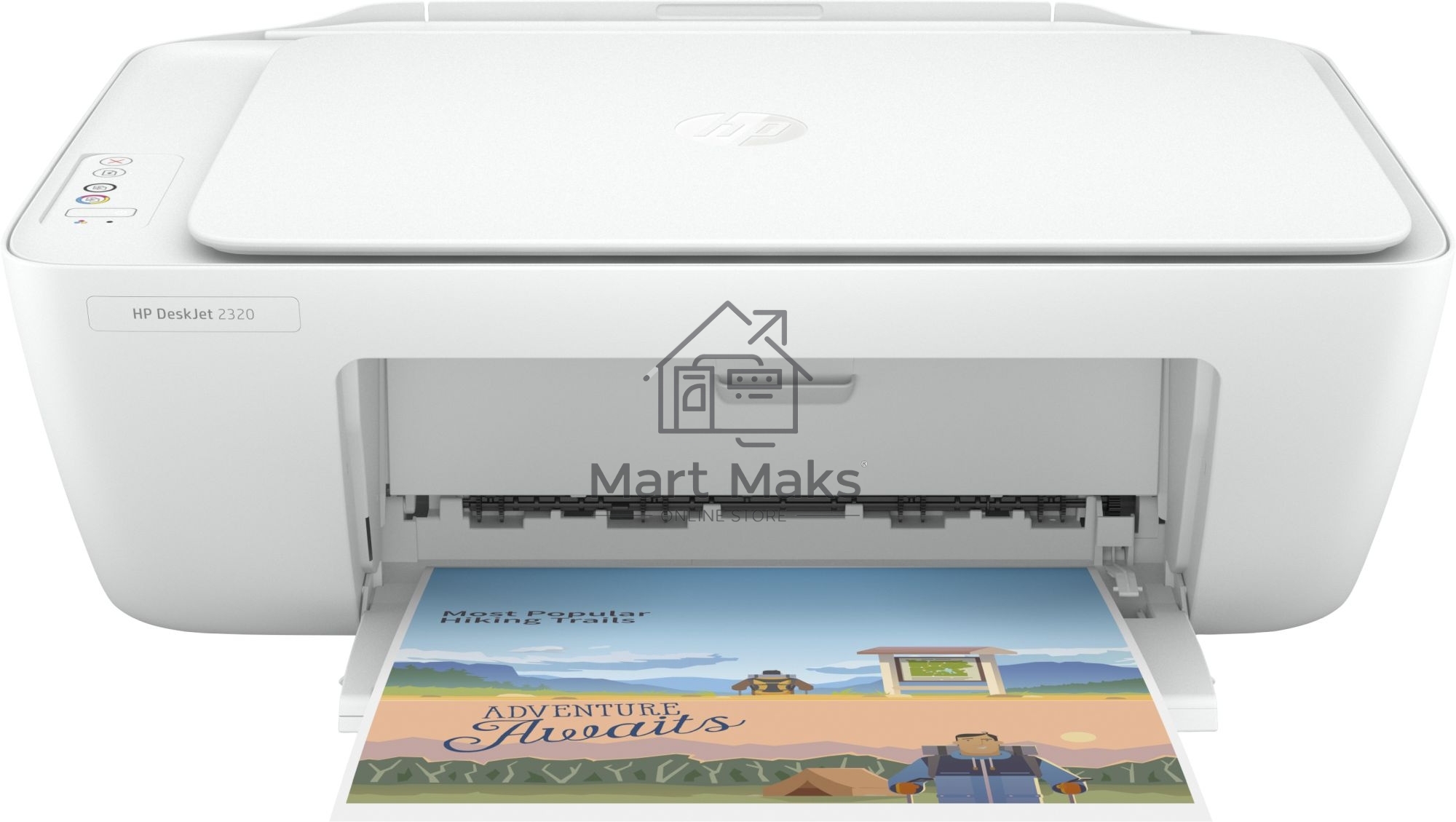 МФУ струйный HP DeskJet 2320 (7WN42B), A4, цветной, печ. до 7.5 стр/мин. (ч/б) до 5.5 стр/мин. (цвет), 1200 x 1200 dpi (ч/б) 4800 x 1200 dpi (цвет), USB