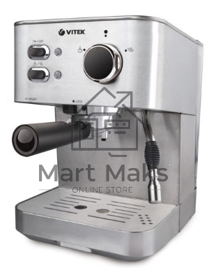 Кофеварка эспрессо Vitek VT-1515-SR серебристый Кофеварка эспрессо Vitek VT-1515-SR серебристый